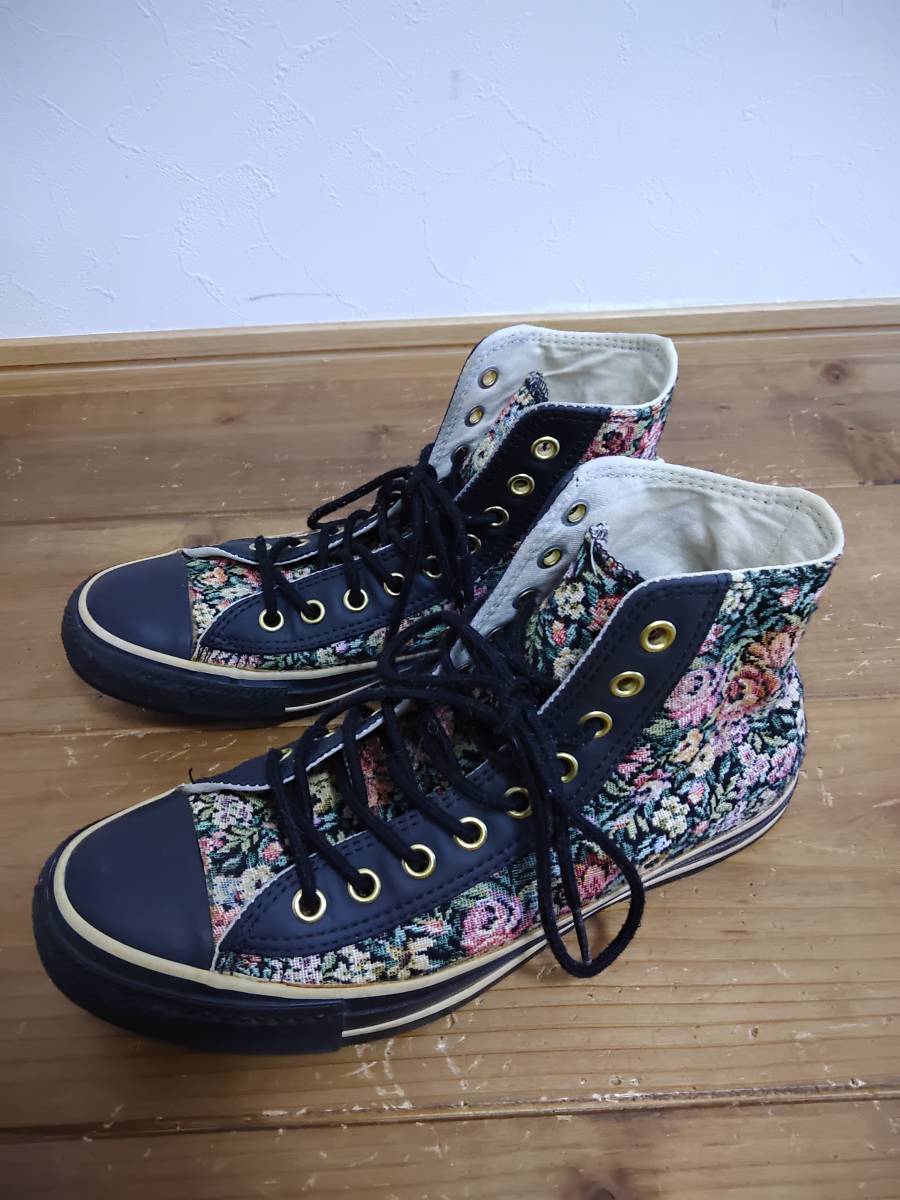 CONVERSE コンバース　花柄　24.5cm レア柄　フラワー 個人出品_画像4