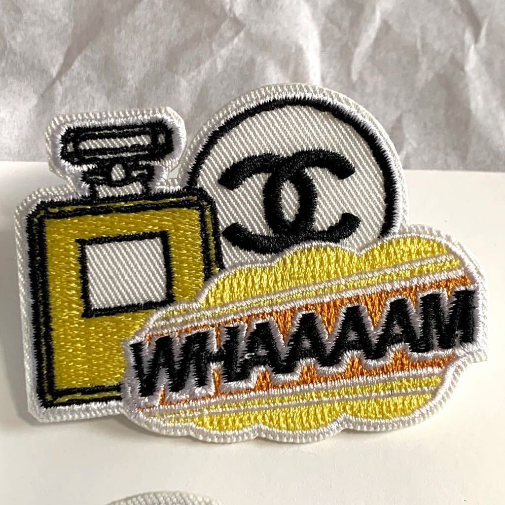 激レア 新品本物 シャネル 刺繍 ピンバッジ 2つセット 2023 海外 激レア 新品本物 シャネル 刺繍 ピンバッジ 2つセット 2023 海外