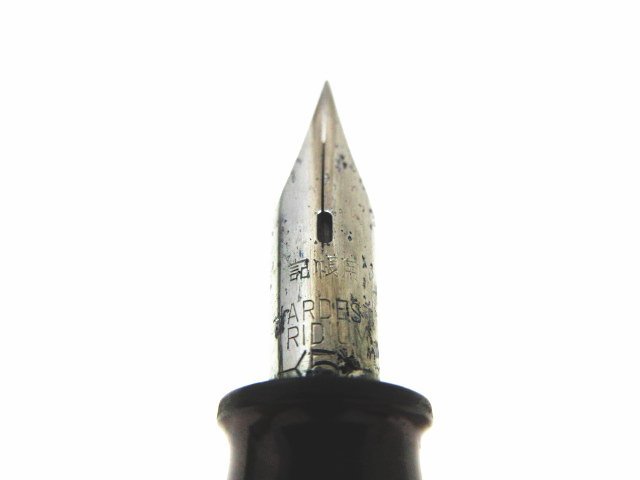 Y117◇古い万年筆 FOUNTAIN PEN セルロイド Cawl Pen 記帳用 // 計2点 // 筆記用具 文房具 昭和レトロ 当時物 / 一部ジャンク / 現状渡しの画像8