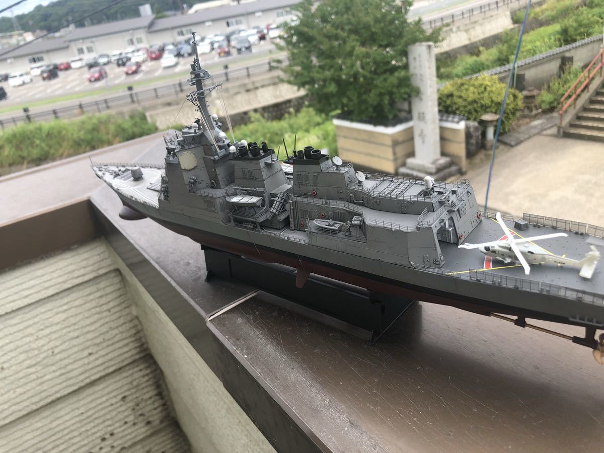 春早割 秋月の空 さん専用 1/350 海上自衛隊イージス護衛艦 あたご