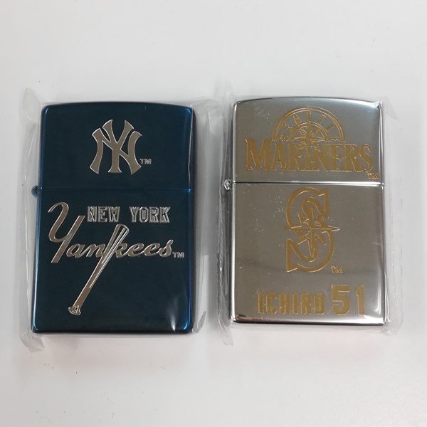 G156a 品 ZIPPO ジッポー ニューヨークヤンキース 松井秀喜 シアトル