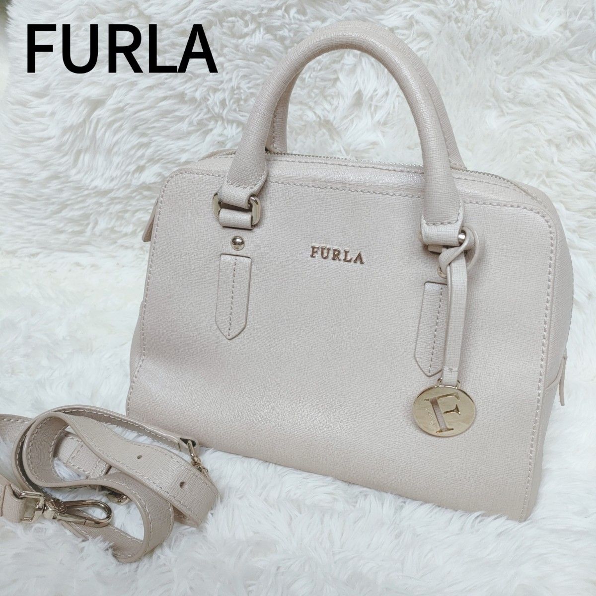 フルラ FURLA エレナ ハンドバッグ 2way ショルダー ホワイト フルラ FURLA エレナ ハンドバッグ 2way ショルダー ホワイト