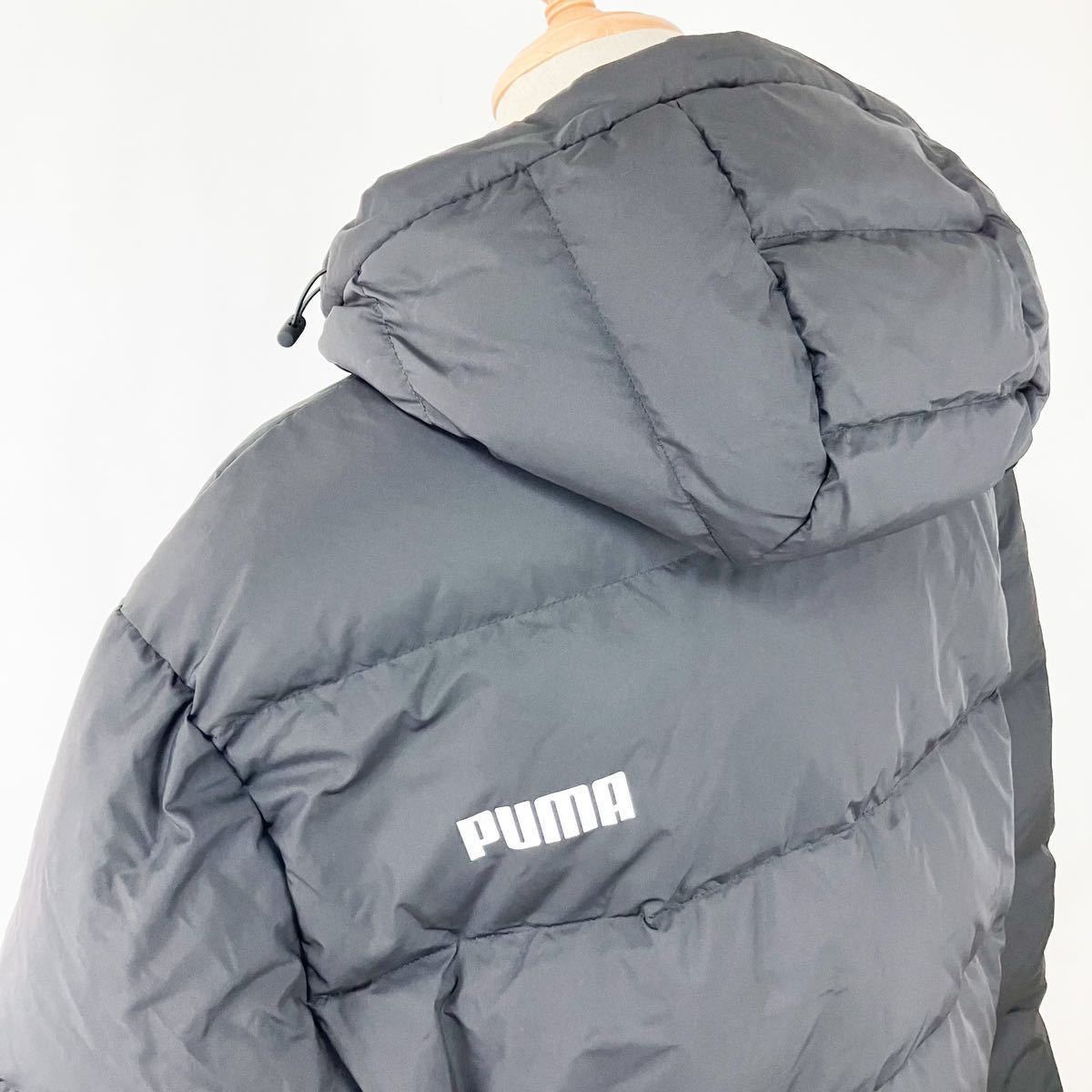 new goods unused PUMA Puma large size down jacket XL size polyester made cotton inside Golf wear outer black simple AY0668