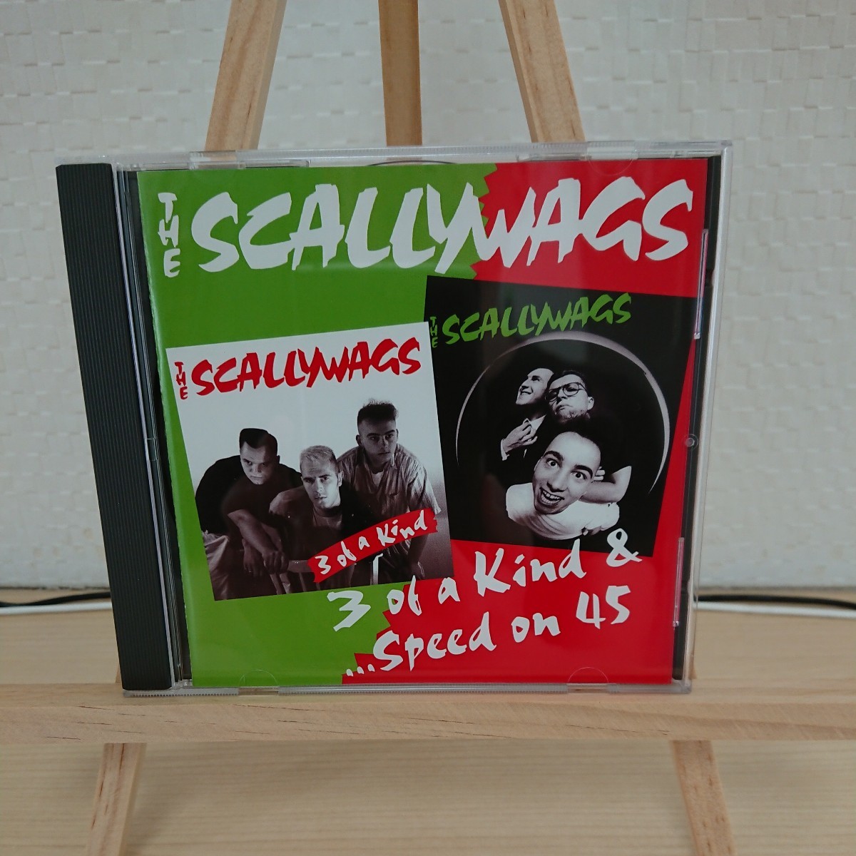 The Scallywags/3 Of A Kind & Speed On 45 CD◆ネオロカビリー◆サイコビリー◆クラブヒッツ◆Neo Rockabilly◆Psychobilly◆サイコ名盤_画像1