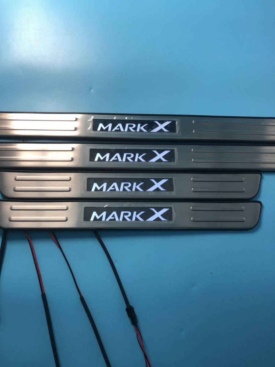 マークX 120系 130系 LEDスカッフプレート_画像4