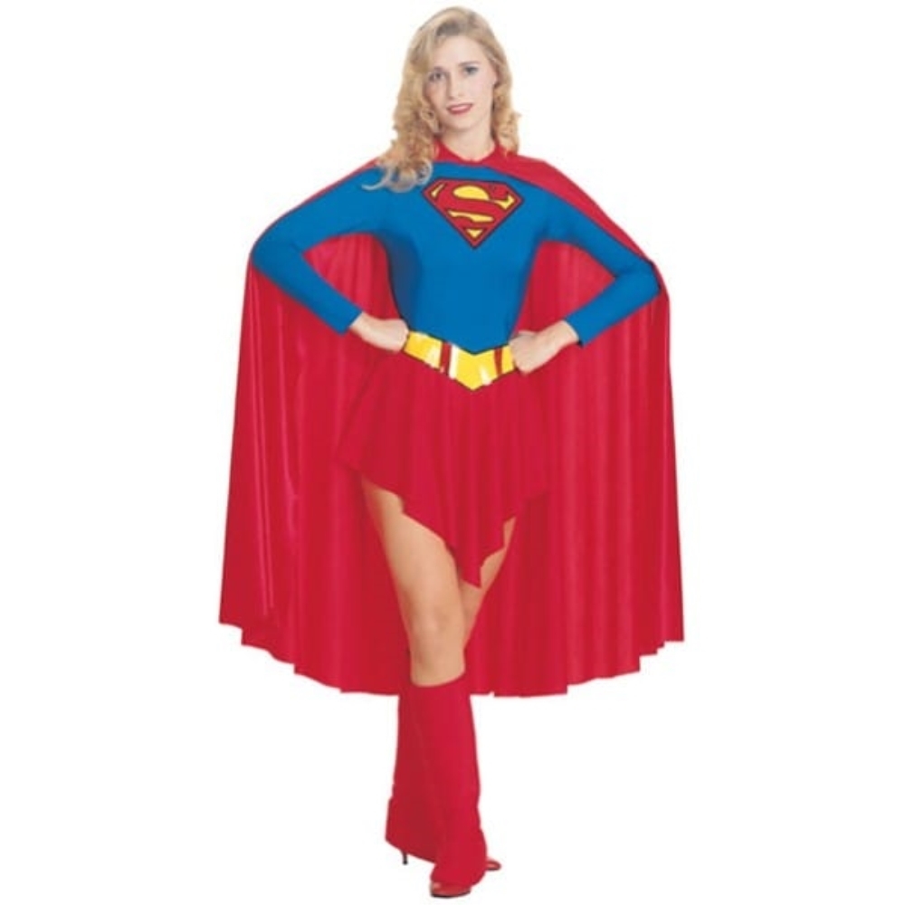 スーパーマン 衣装 コスチューム S コスプレ スーパーガール 大人女性用