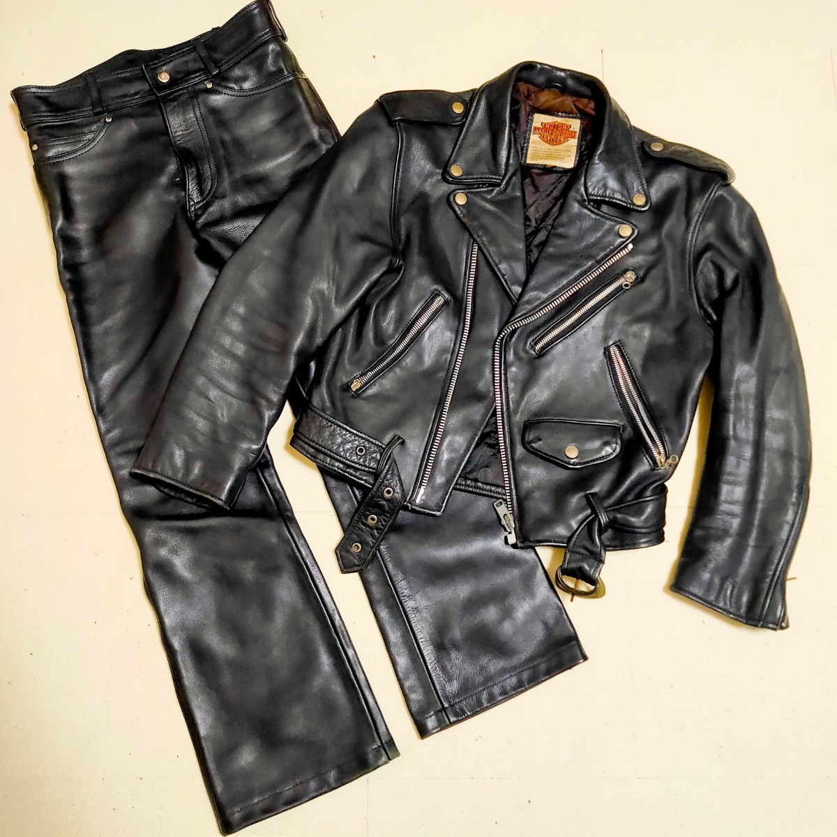 ☆超激レア美品☆ Harley-Davidson ハーレーダビッドソン レザー