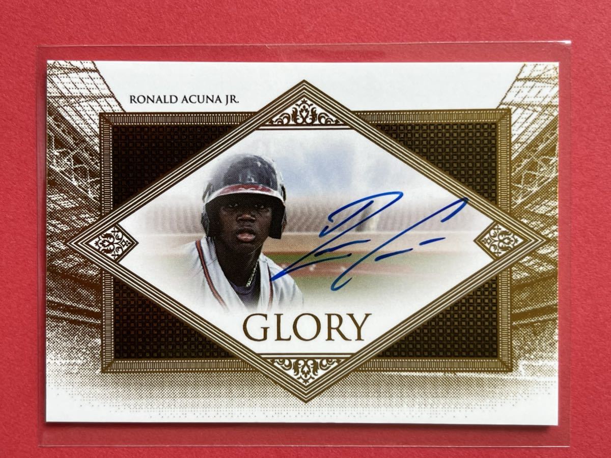 4枚限定/RONALD ACUNA JR. 直筆サインカード /2020 futera UNIQUE