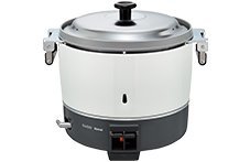 新製品プロパンガスホース付属リンナイ業務用ガス炊飯器6.0L/3升RR