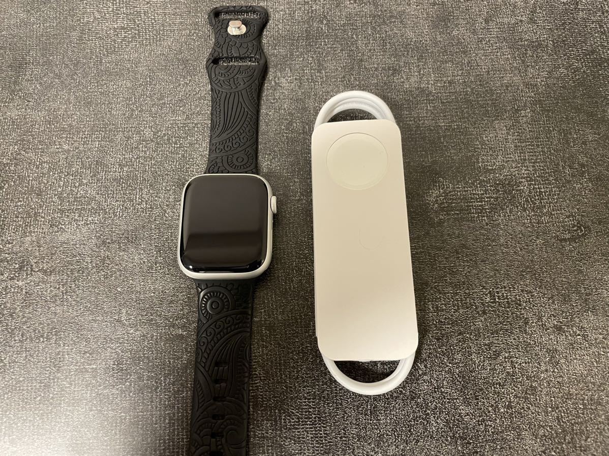 上品 Apple Watch Series 8 GPSモデル 45mm アップルウォッチ スマート