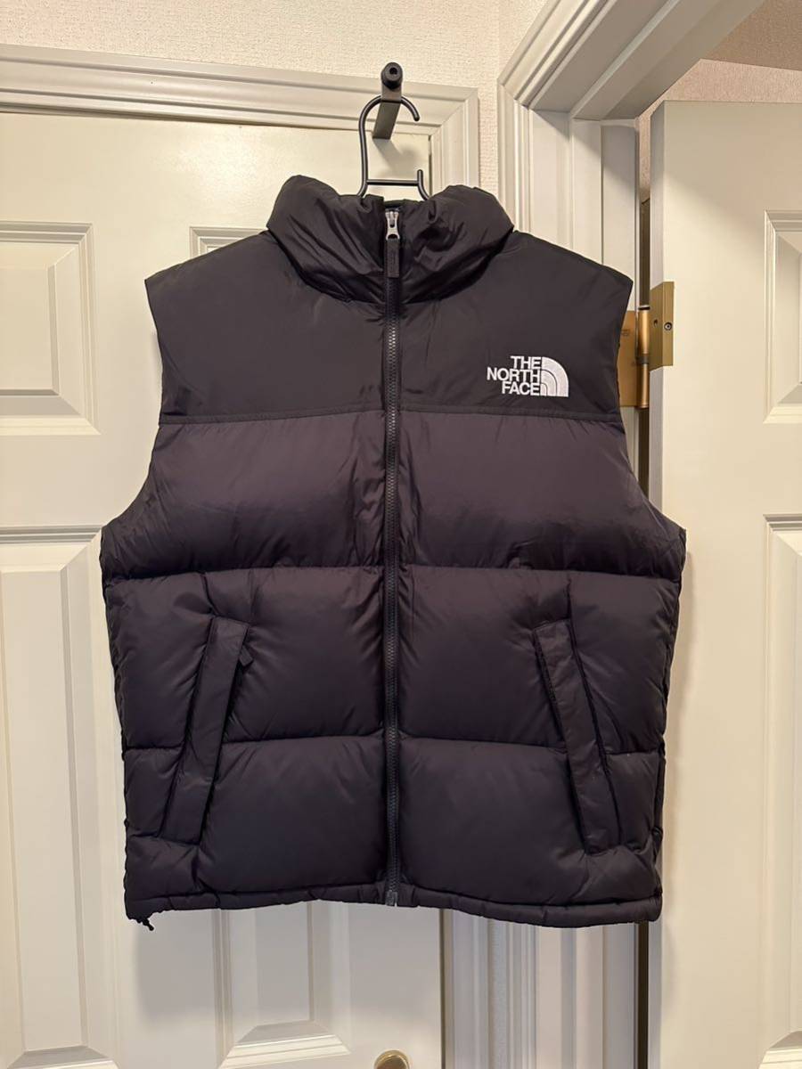 L The North Face Nuptse Vest Black ザ ノース フェイス ヌプシ ベスト ノースフェイス ヌプシベスト ダウン ブラック 黒 K 22FW ND92232