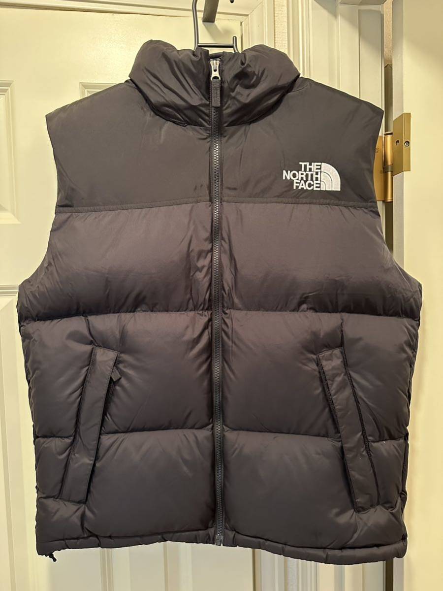 L The North Face Nuptse Vest Black ザ ノース フェイス ヌプシ ベスト ノースフェイス ヌプシベスト ダウン ブラック 黒 K 22FW ND92232