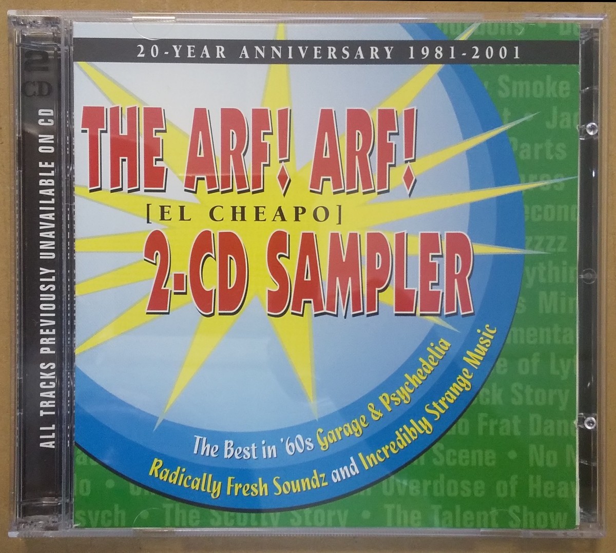 全曲未発表 Various/The Arf! Arf! [El Cheapo] 2CD Sampler AACC-089/090 PEBBLES NUGGETS サイケ ガレージ_画像1