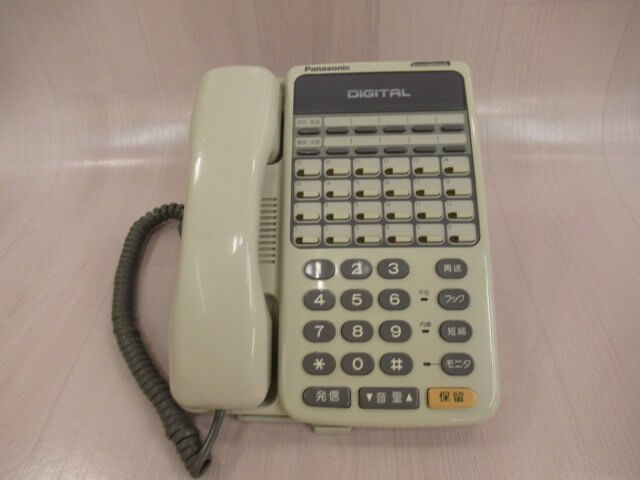 【中古】 VB-3611A パナソニック デジタルボタン電話機 【ビジネスホン 業務用 電話機 本体】