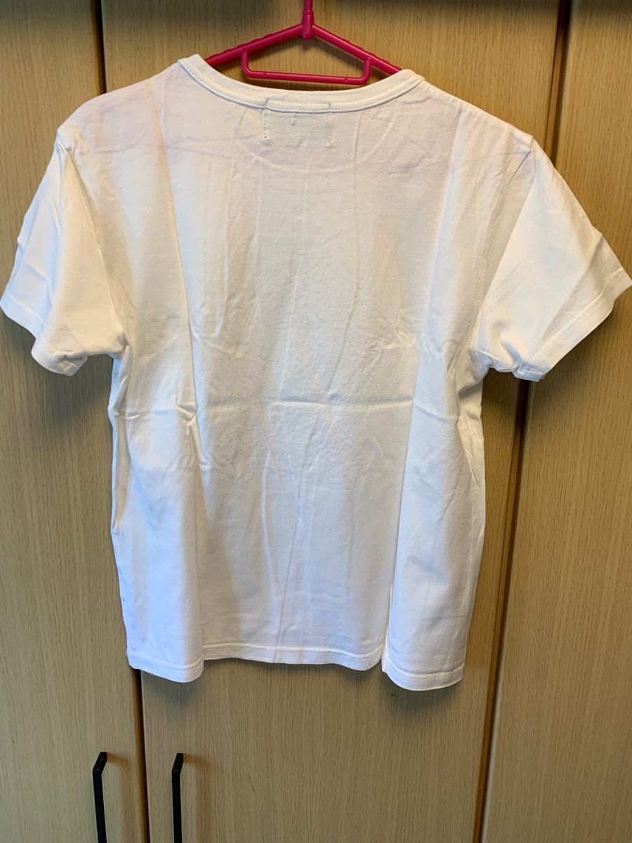 限定 Dartin Bonaparto ダルタンボナパルト ダルタン スパンコール Tシャツ レオパード 白 × 黄 46