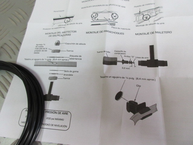 141099 GABRIEL ACdelco エアーショック ホースkit NEW ACデルコ ガブリエル エアーショック用！_画像4