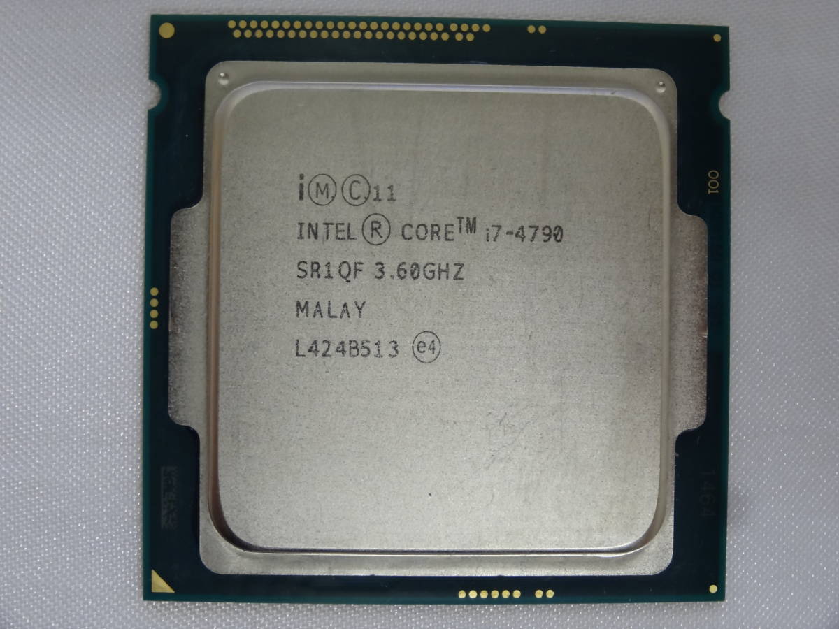 ☆Intel /CPU Core i7-4790 3.60GHz 起動確認済み！☆② | JChere雅虎