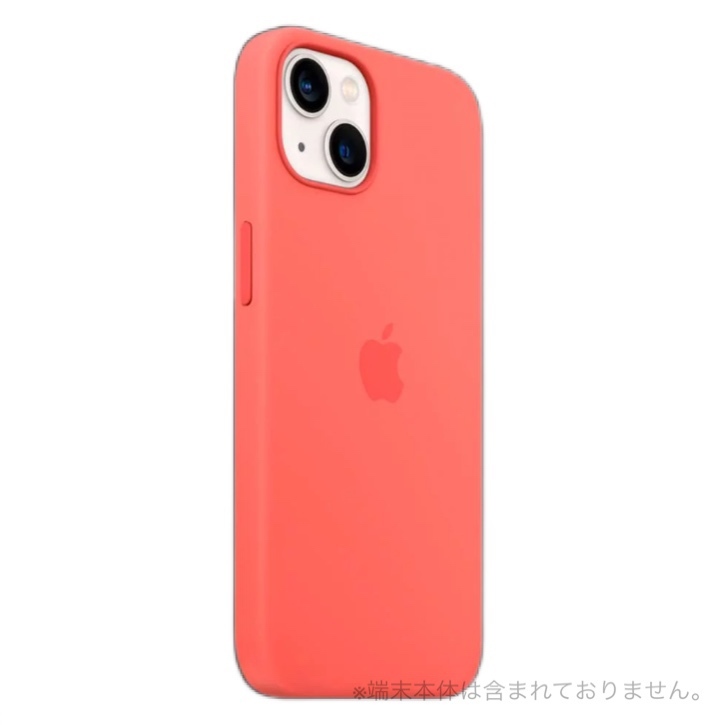 新品 Apple純正品 MagSafe対応 iPhone 13 mini シリコンケ ース アップル 純正品 アイフォン 13 ミニ 正規品 ピンク_画像4