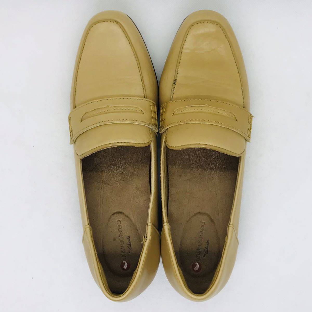 【美品】クラークス Clarks レディースローファー 22.5㎝