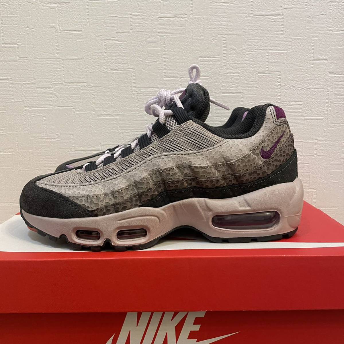 未発売 NIKE AIR MAX 95 Safari Viotech 23.5cm 国内未発売モデル　超希少サイズ！_画像2