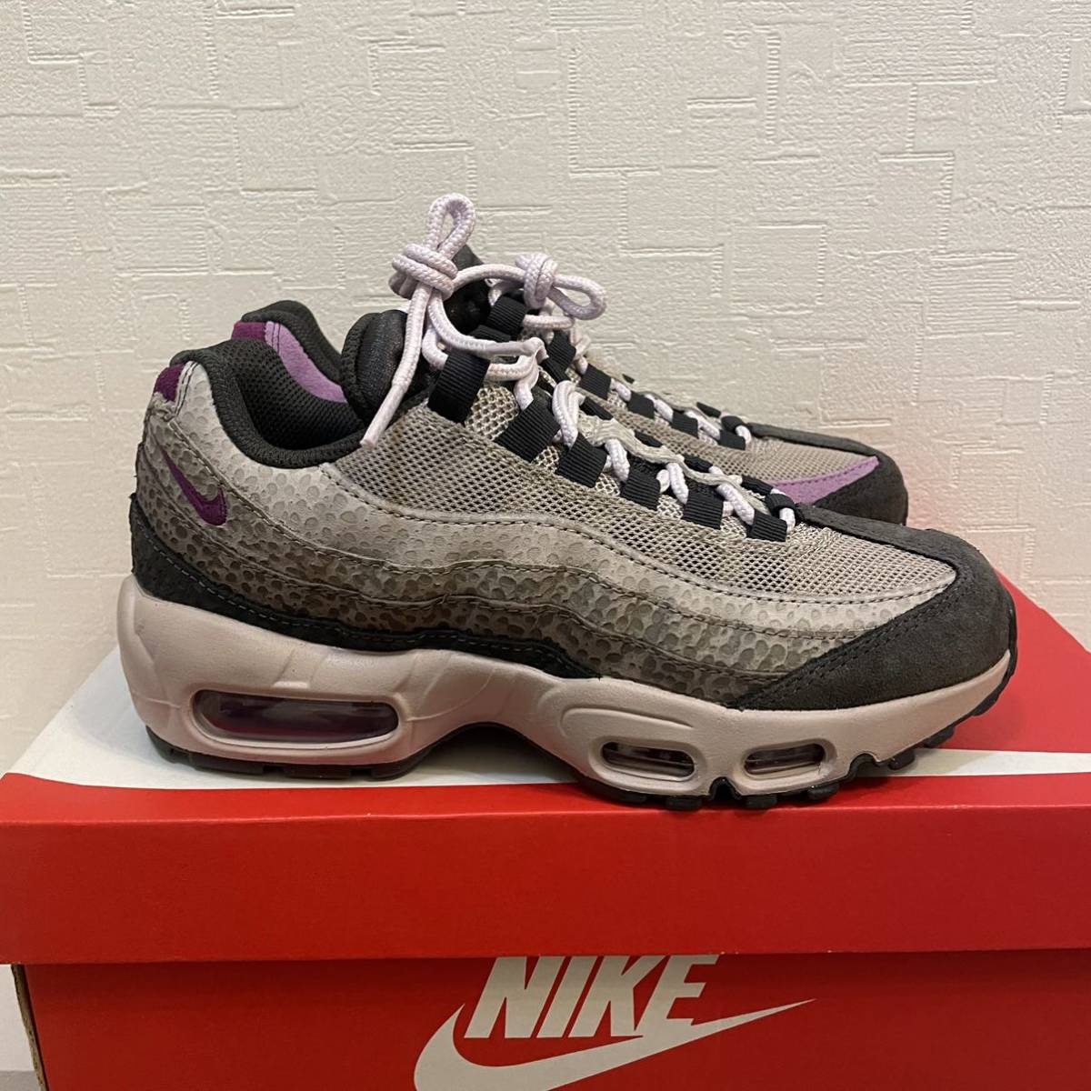 未発売 NIKE AIR MAX 95 Safari Viotech 23.5cm 国内未発売モデル　超希少サイズ！_画像4