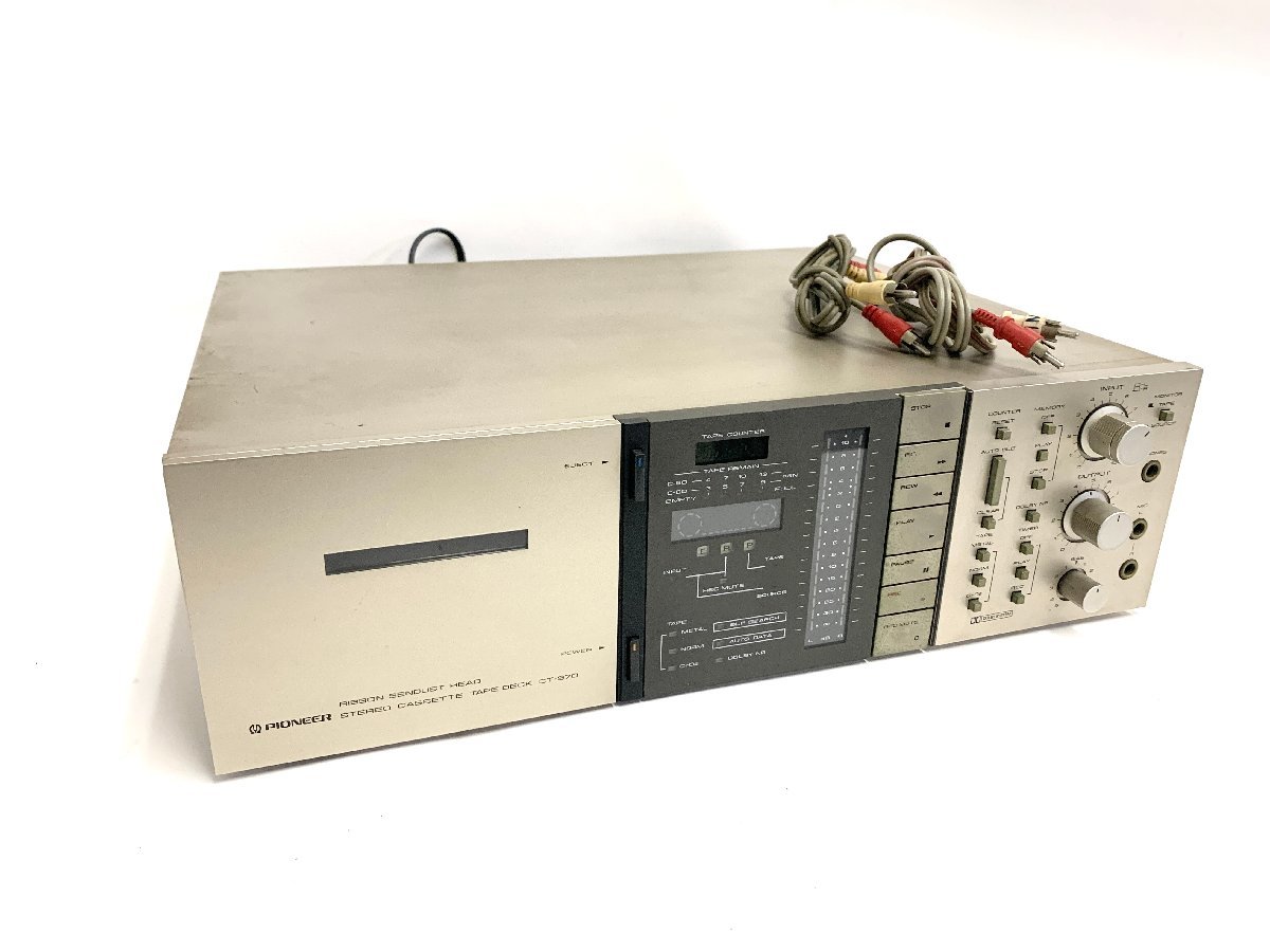 PIONEER パイオニア CT-970 ステレオカセットテープディスク カセット
