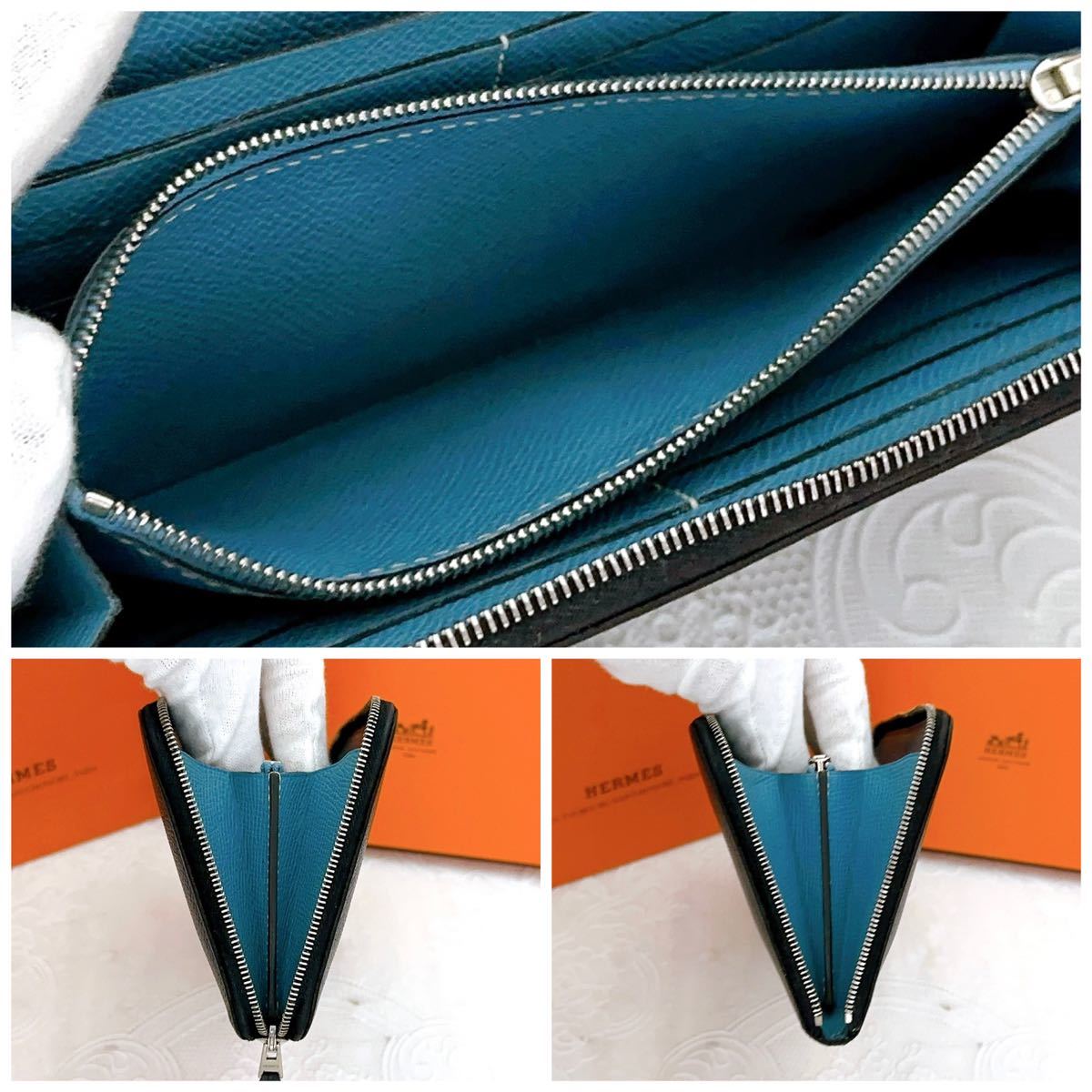 入手困難 【極美品】 HERMES エルメス 長財布 アザップ ロング 入手困難 【極美品】 HERMES エルメス 長財布 アザップ ロング