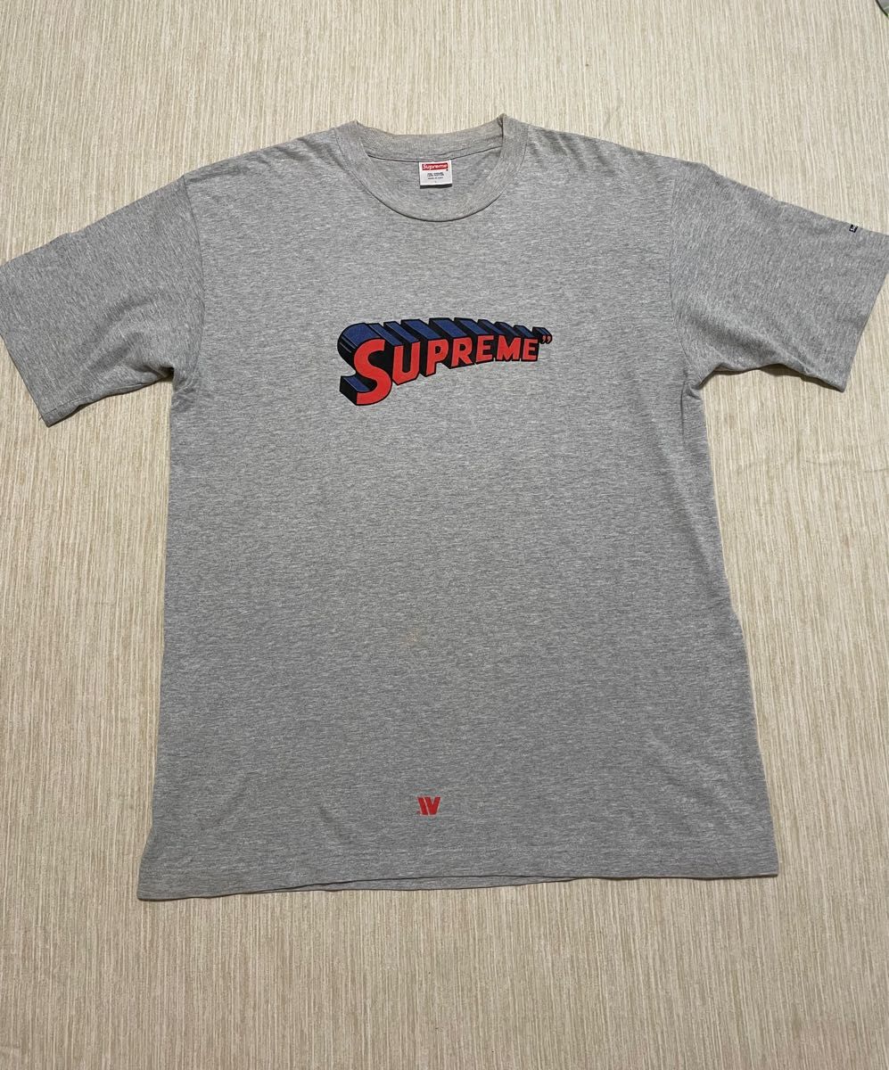Supreme wtaps  superman アーチ Logo  Tee