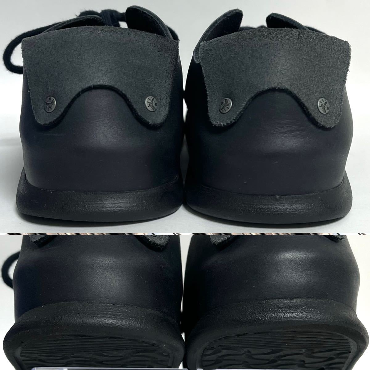 BIRKENSTOCK ビルケンシュトック Montana モンタナ オイルドレザー スエードレザー 革靴 ナイトブルー 24.5cm
