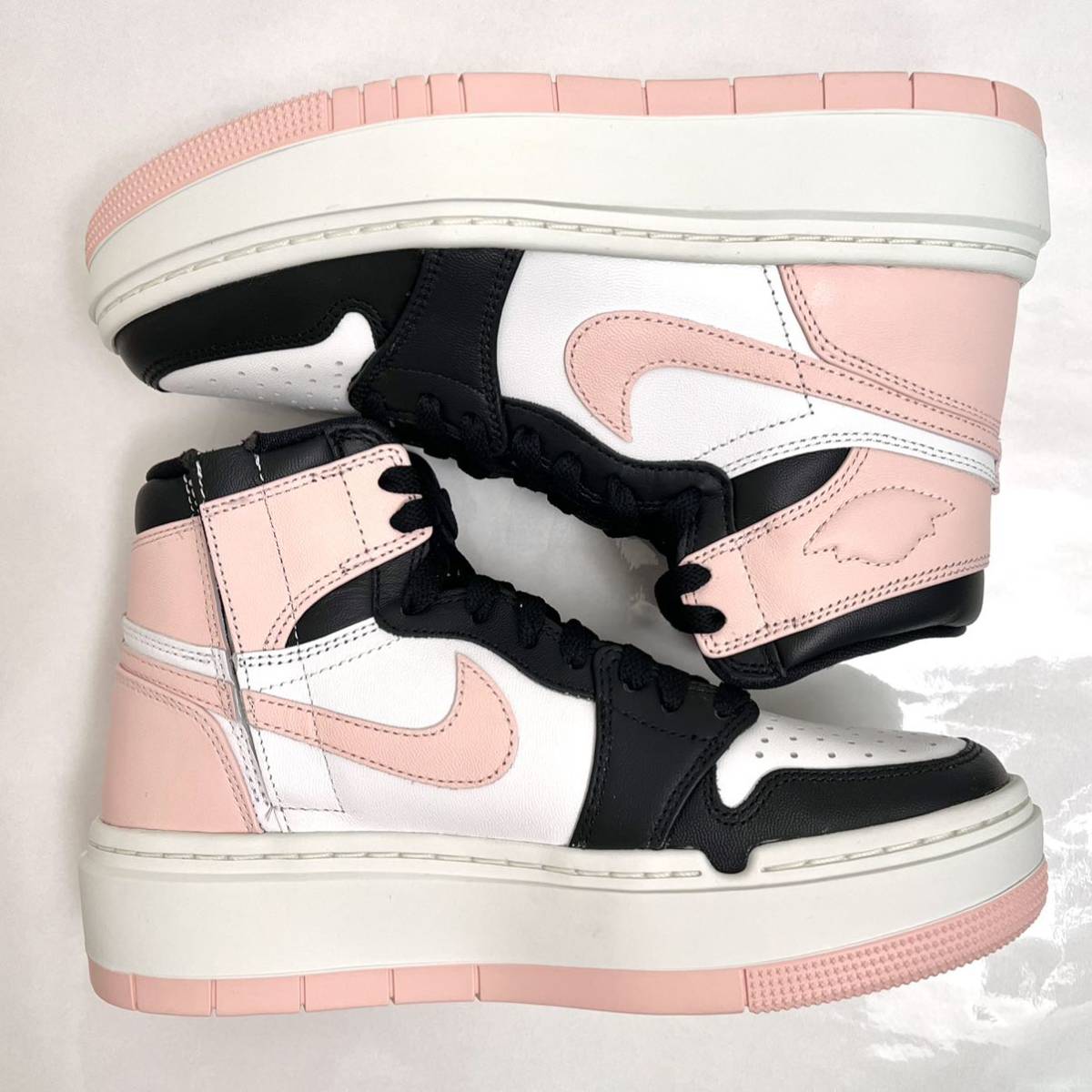 NIKE ナイキ Air Jordan 1 エア ジョーダン Elevate High エレベート Soft Pink ソフトピンク 2022年モデル  レディース 完売品　24.5cm