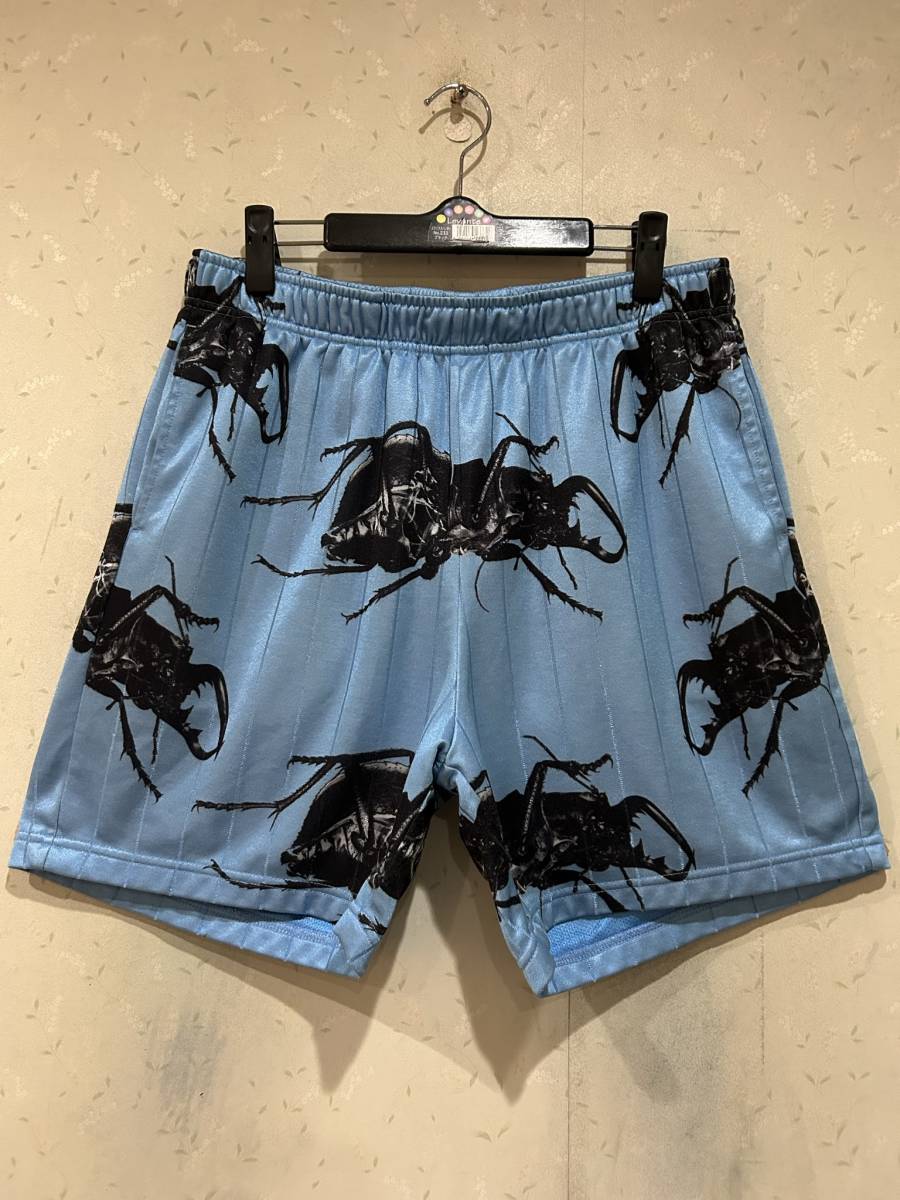 ※Supreme シュプリーム 21SS Beetle shorts ポリエステル ハーフショート パンツ スカイブルー M 　 BJBC.G