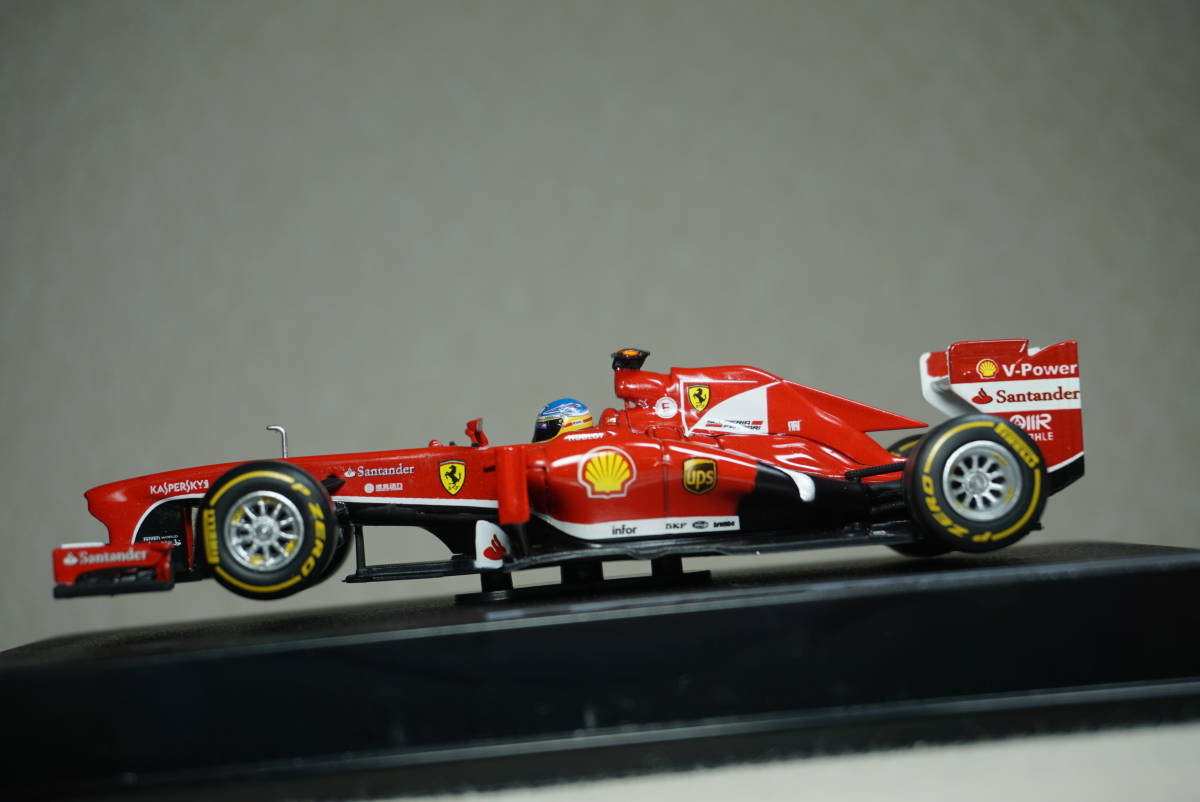 1/43 アロンソ MATTEL Ferrari F138 #3 Alonso 2013 F1 フェラーリ 664 hotwheels の画像3
