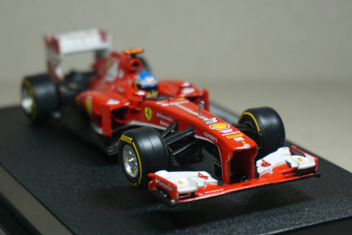 1/43 アロンソ MATTEL Ferrari F138 #3 Alonso 2013 F1 フェラーリ 664 hotwheels の画像8