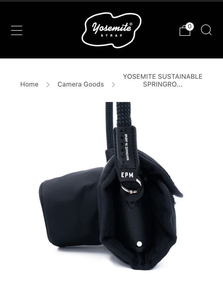 YOSEMITE SUSTAINABLE SPRINGROLL CAMERA JACKET BLACK ヨセミテ YOSEMITE SUSTAINABLE SPRINGROLL CAMERA JACKET BLACK ヨセミテ