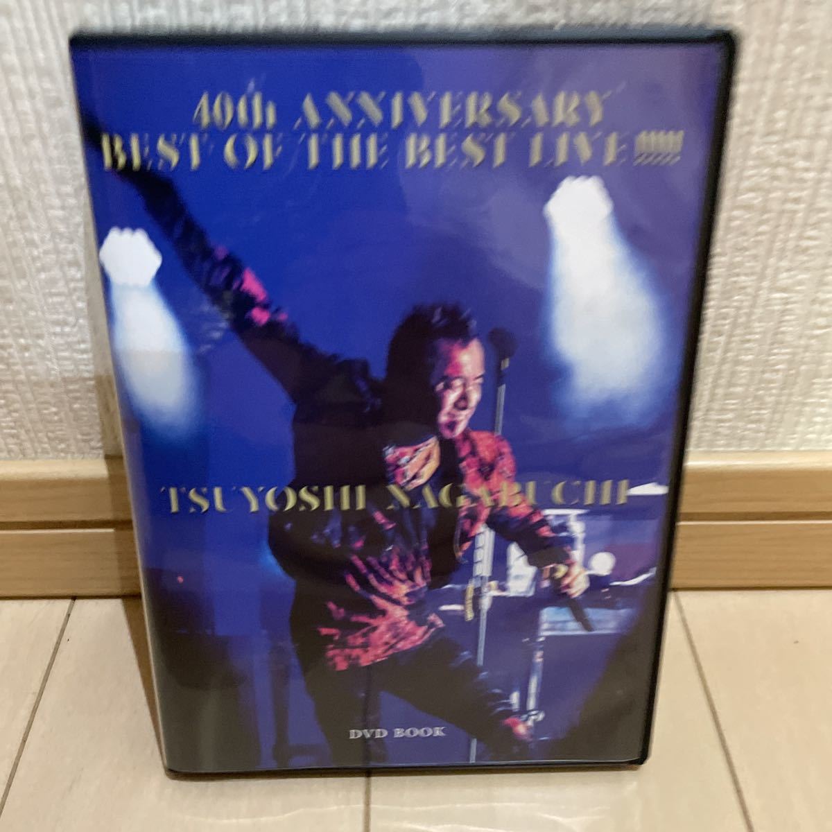 送料無料　DVD 長渕剛　40th Anniversary Best of the Best Live!!!!! DVD BOOK_画像1