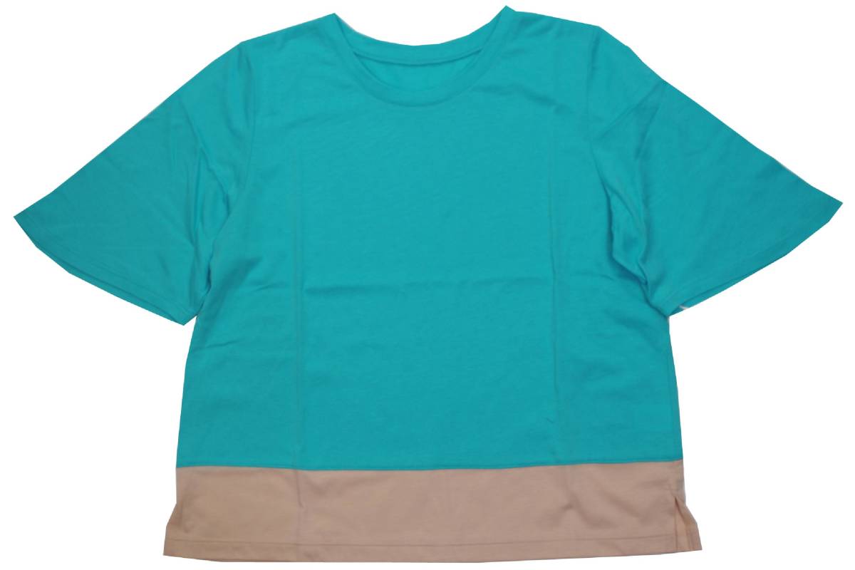 即決★ワコール らくラクパートナー 春夏物6分袖Tシャツ（L）№7167 新品