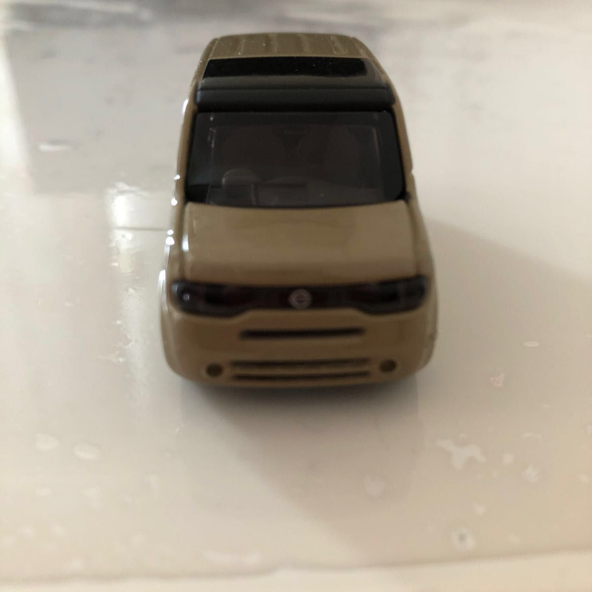 トミカ 日産キューブ クラフトダンボール カラーサンプル模型 トミカ 日産キューブ クラフトダンボール カラーサンプル模型