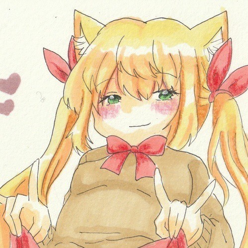 Yahoo!オークション - 手描きイラスト 「おパンツ見せ猫耳ロリ Yahoo!オークション - 手描きイラスト 「おパンツ見せ猫耳ロリ
