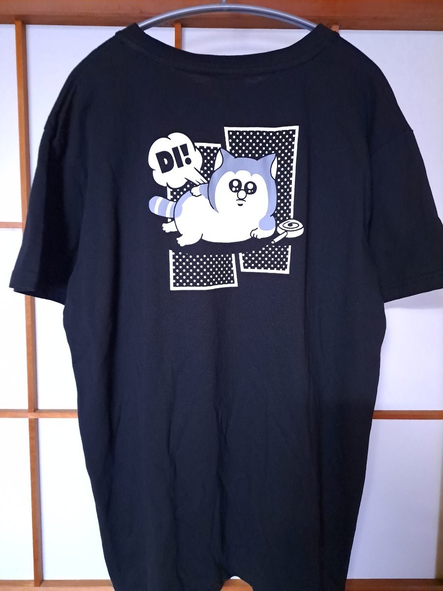 新品 未使用 まめきちまめこ　M　 半袖 Tシャツ メンズ 紳士 ルームシュア パジャマ 送料無料 即決 コットン　缶バッチ　限定　Aら