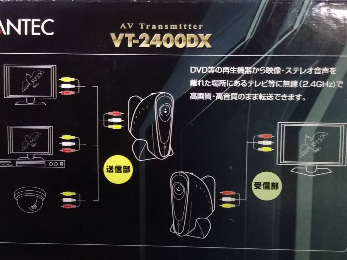 ★新古品 !!! ワイヤレス 映像トランスミッター ★PLANTEC VT-2400DX プランテック #5751_画像3