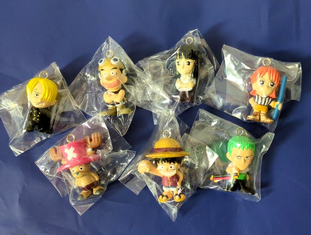 ワンピース フィギュア ずらっとルフィ海賊団 7体セット [未開封品