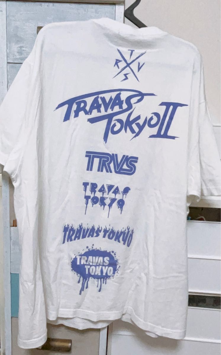 tシャツ Tシャツ『TRAVAS TOKYO/トラバス トーキョー』Furry bear BIG Tee/くまプリント半袖Tシャツ