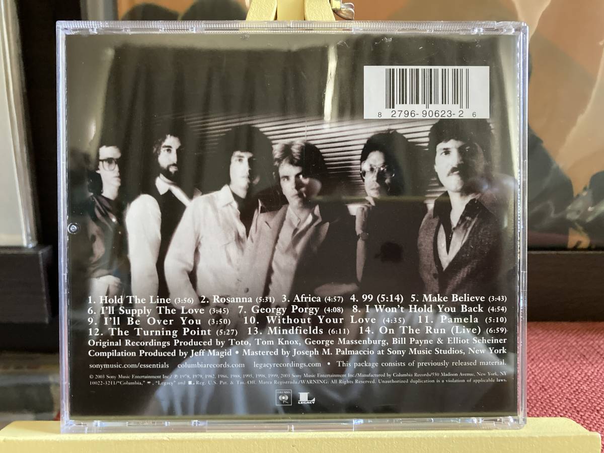 【CD】TOTO ☆ The Essential Toto 03年 US Columbia 輸入盤 リマスター AOR 名盤 Jeff Porcaro Steve Lukather David Paich 良品_画像2