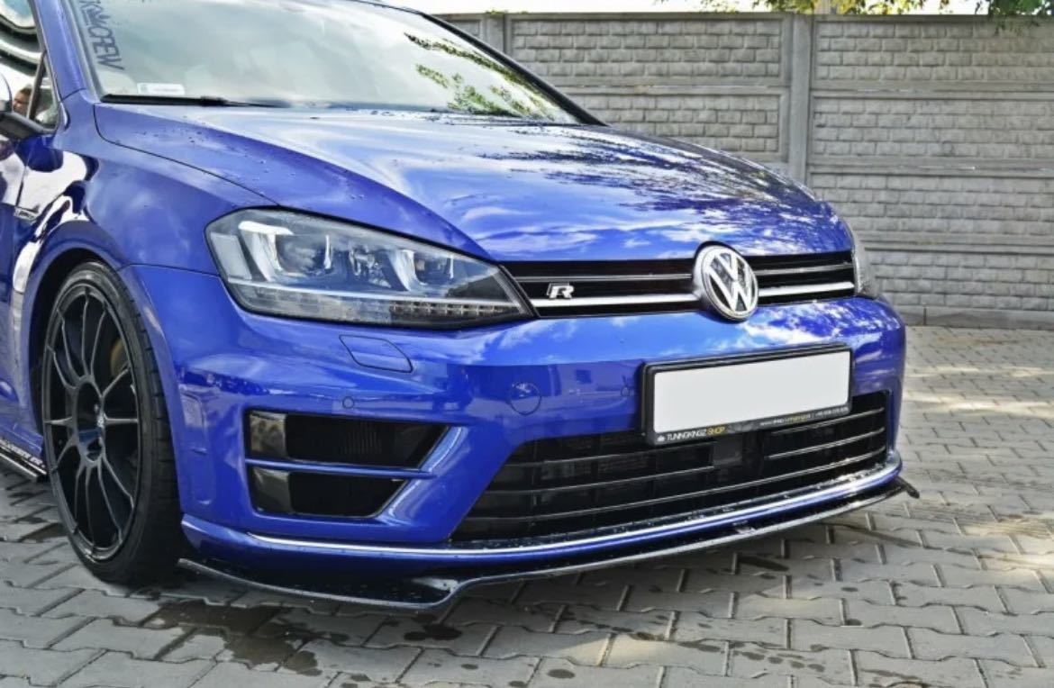 ★MAXTON DESIGN★ VW GOLF7 R ゴルフ7 golf MK7 カスタム エアロ パーツ バンパー リップ フロント ディフューザー スポイラー_画像4