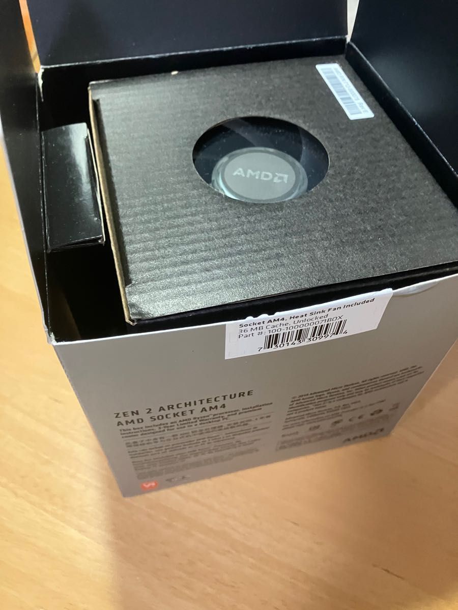 RYZEN 7 3700X/CPU//動作確認証明済み/付属品完品/ほぼ新品 RYZEN 7 3700X/CPU//動作確認証明済み/付属品完品/ほぼ新品
