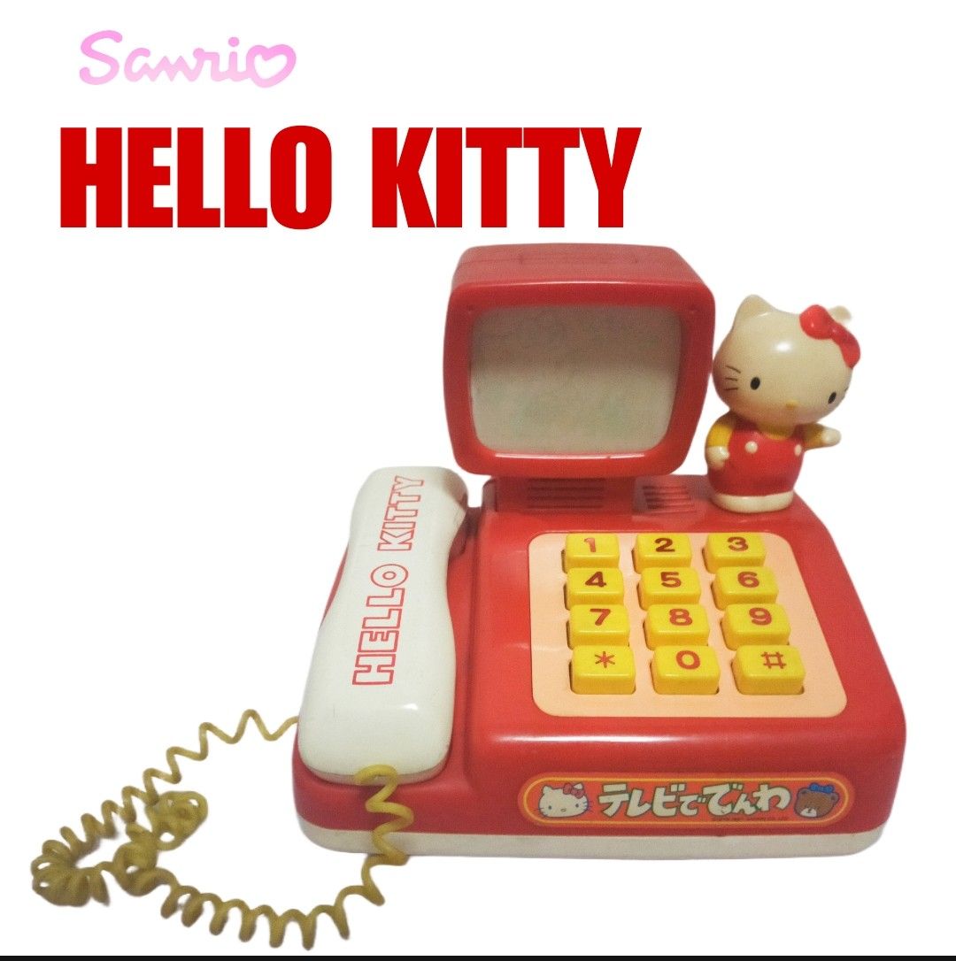 サンリオ Sanrio ハローキティ キティちゃん 電話 レトロ サンリオ Sanrio ハローキティ キティちゃん 電話 レトロ
