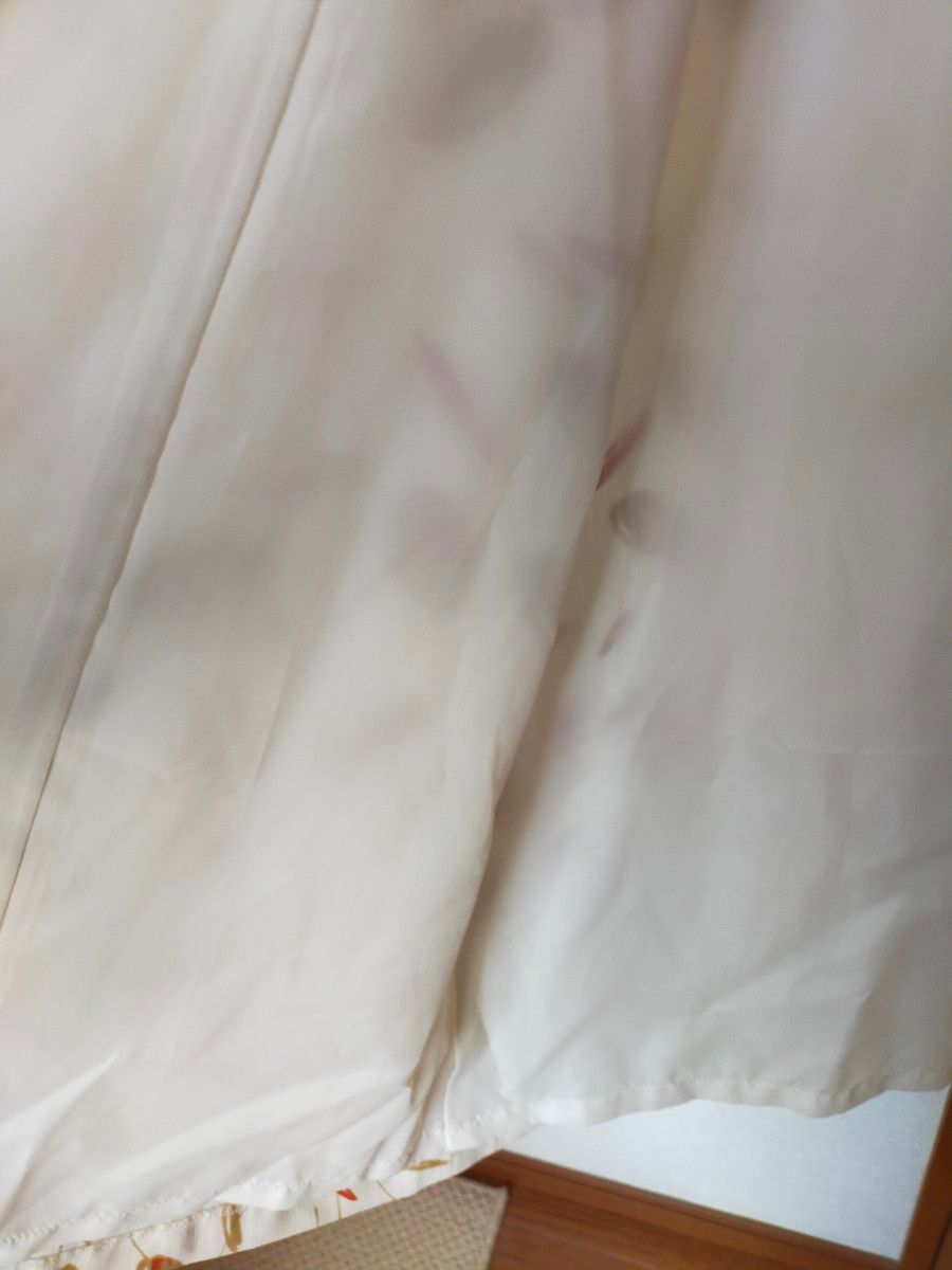 CLE des ZONES クレデゾーン 半袖 ワンピース カーディガン 上着 ボレロ羽織り 花柄 ホワイト 白 レディース