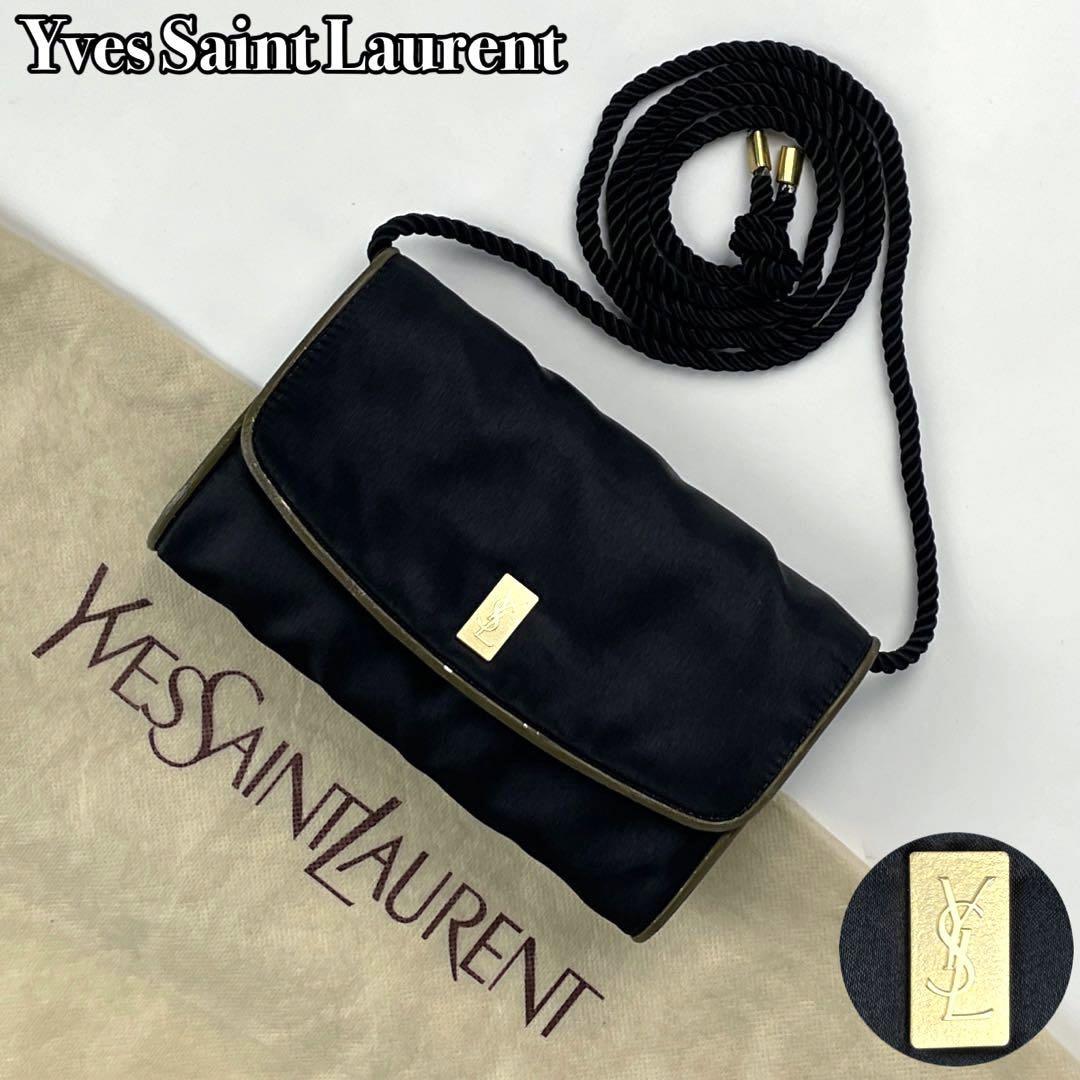 美品】Yves Saint Laurent イヴサンローラン ショルダーバッグ 2way