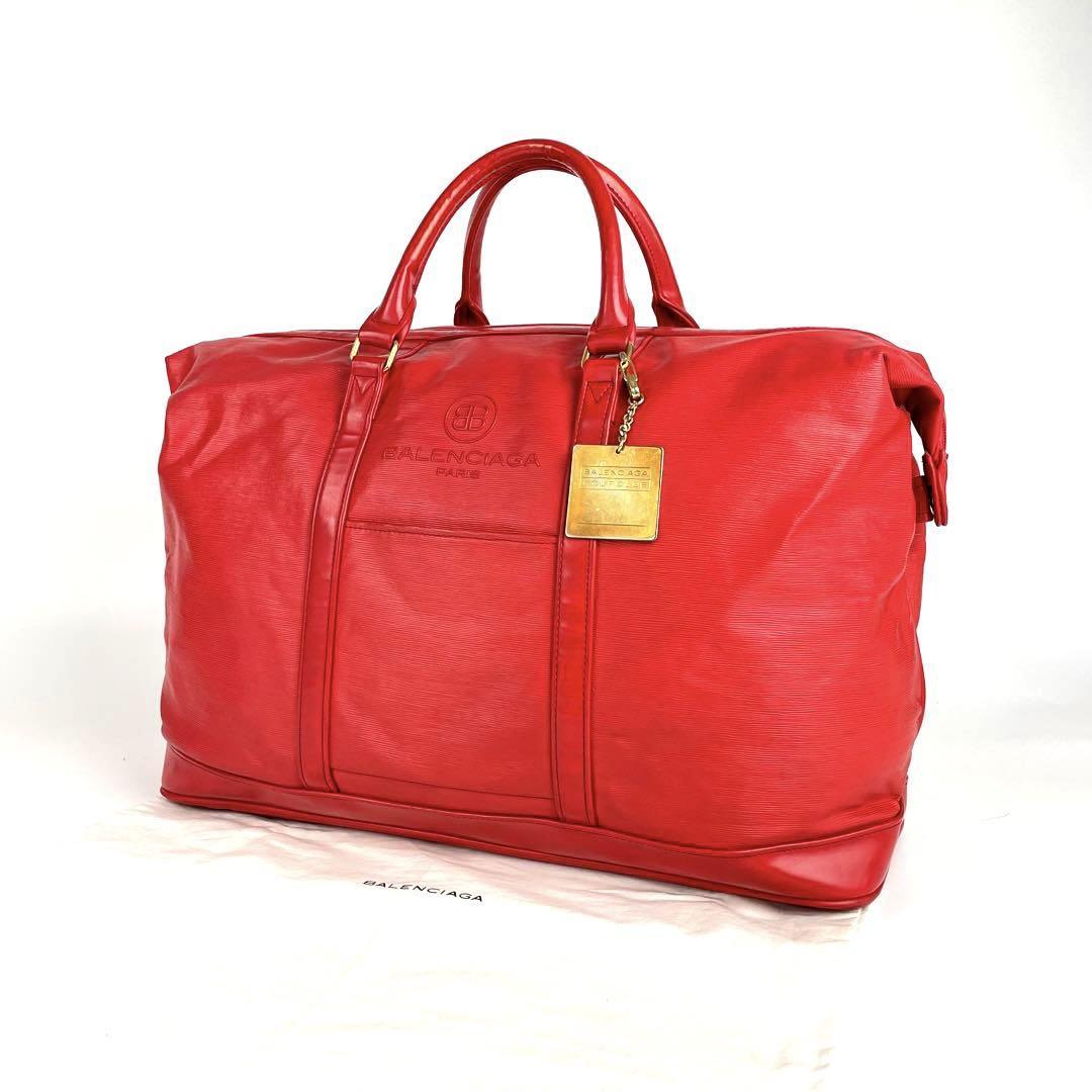 美品 BALENCIAGA バレンシアガ ボストンバッグ ダンロップ BB 美品 BALENCIAGA バレンシアガ ボストンバッグ ダンロップ BB