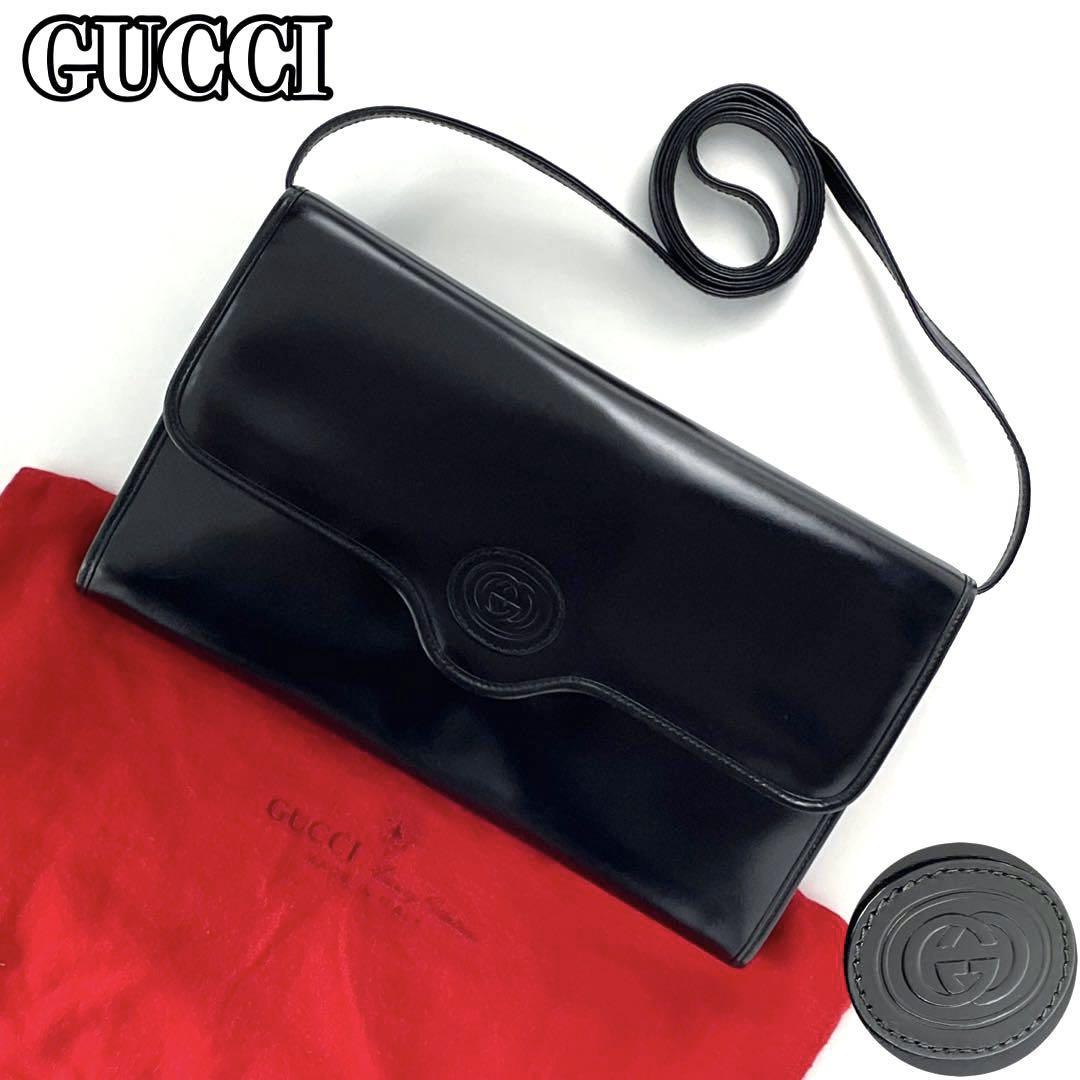 美品】GUCCI グッチ ショルダーバッグ 2way GG インターロッキング